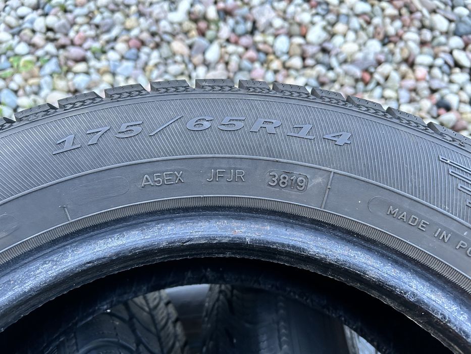 Opony zimowe Dębica frigo 175/65/r14 6,5-7,5mm Dobry stan