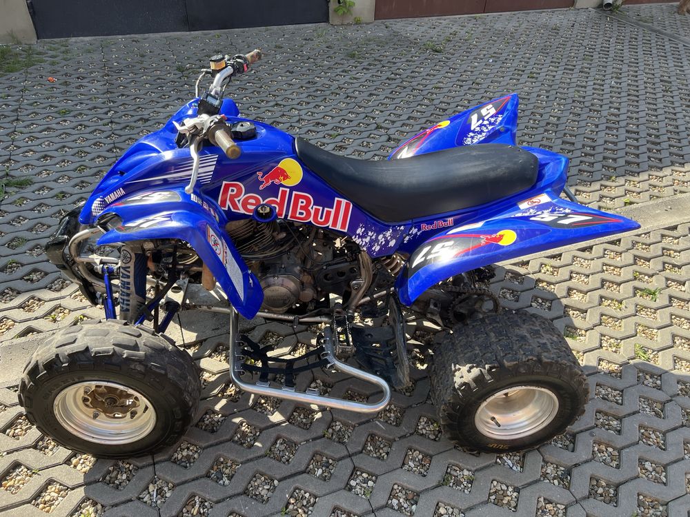 Yamaha Raptor yfm350r zarejestrowana kat b