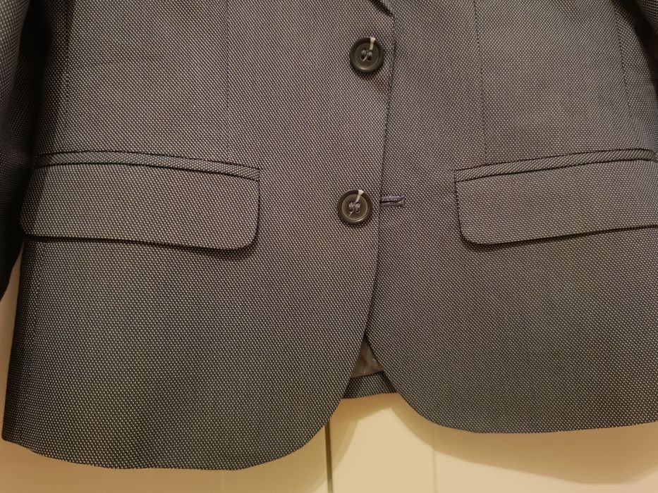 Marynarka chłopięca 116 elegancka granatowa