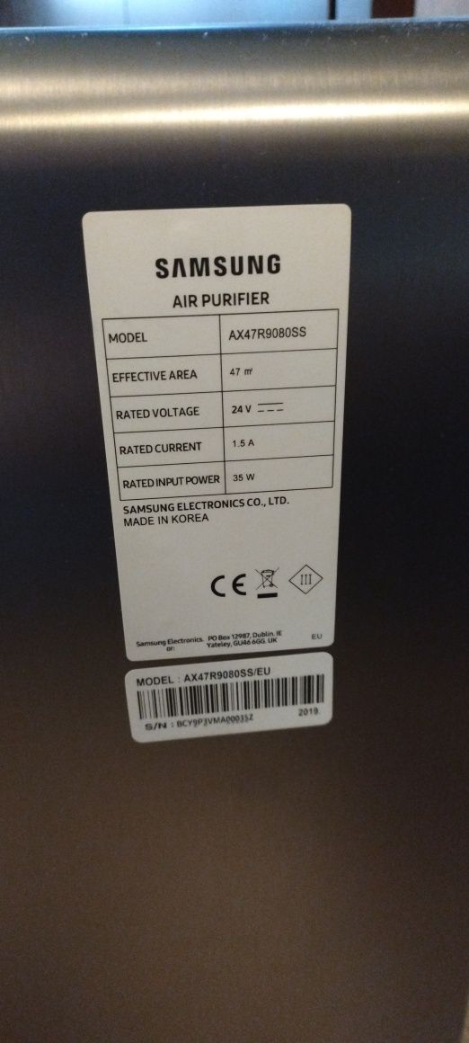 Oczyszczacz powietrza Samsung AX47R9080SS