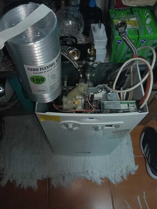 Esquentador como novo