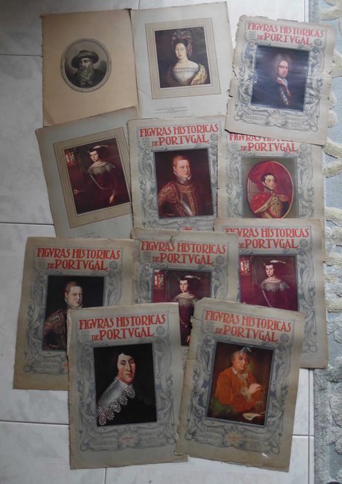 Lote de 11 impressões antigas tipo posters