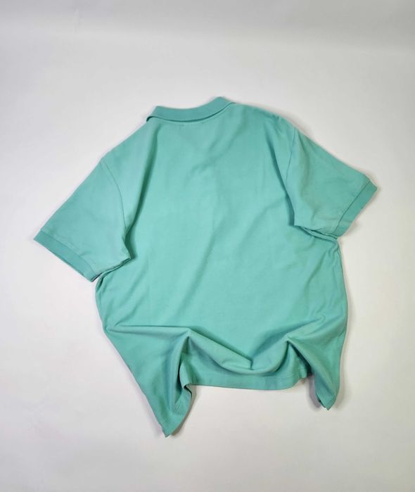 Lacoste 5191L Koszulka Polo Turkusowa Bawełniana Męska Vintage 00s M