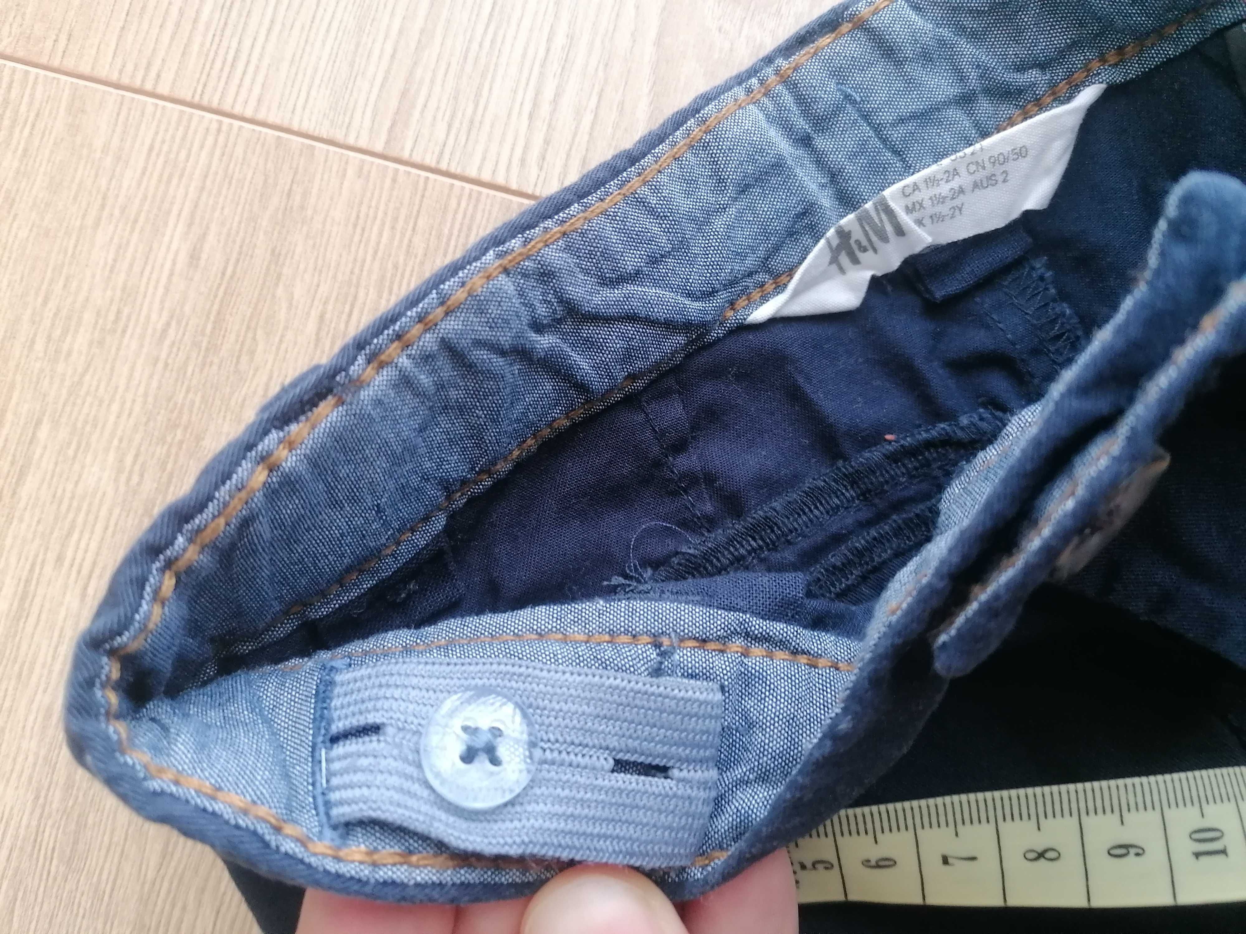 Eleganckie spodenki chłopiece roz 92/98