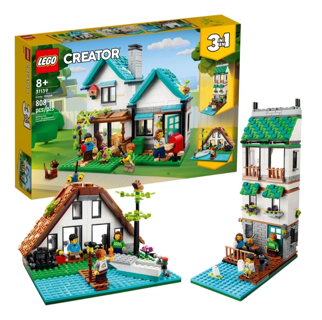 LEGO Creator 3 w 1 31139 Przytulny dom nowy