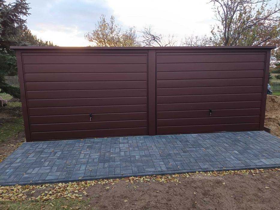 Garaże blaszane garaż blaszany 6x5 7x5 6x6 wiata blaszana profil kolor