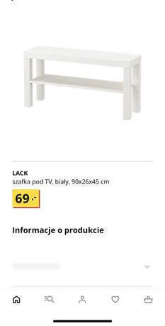 Ikea lack szafka pod tv