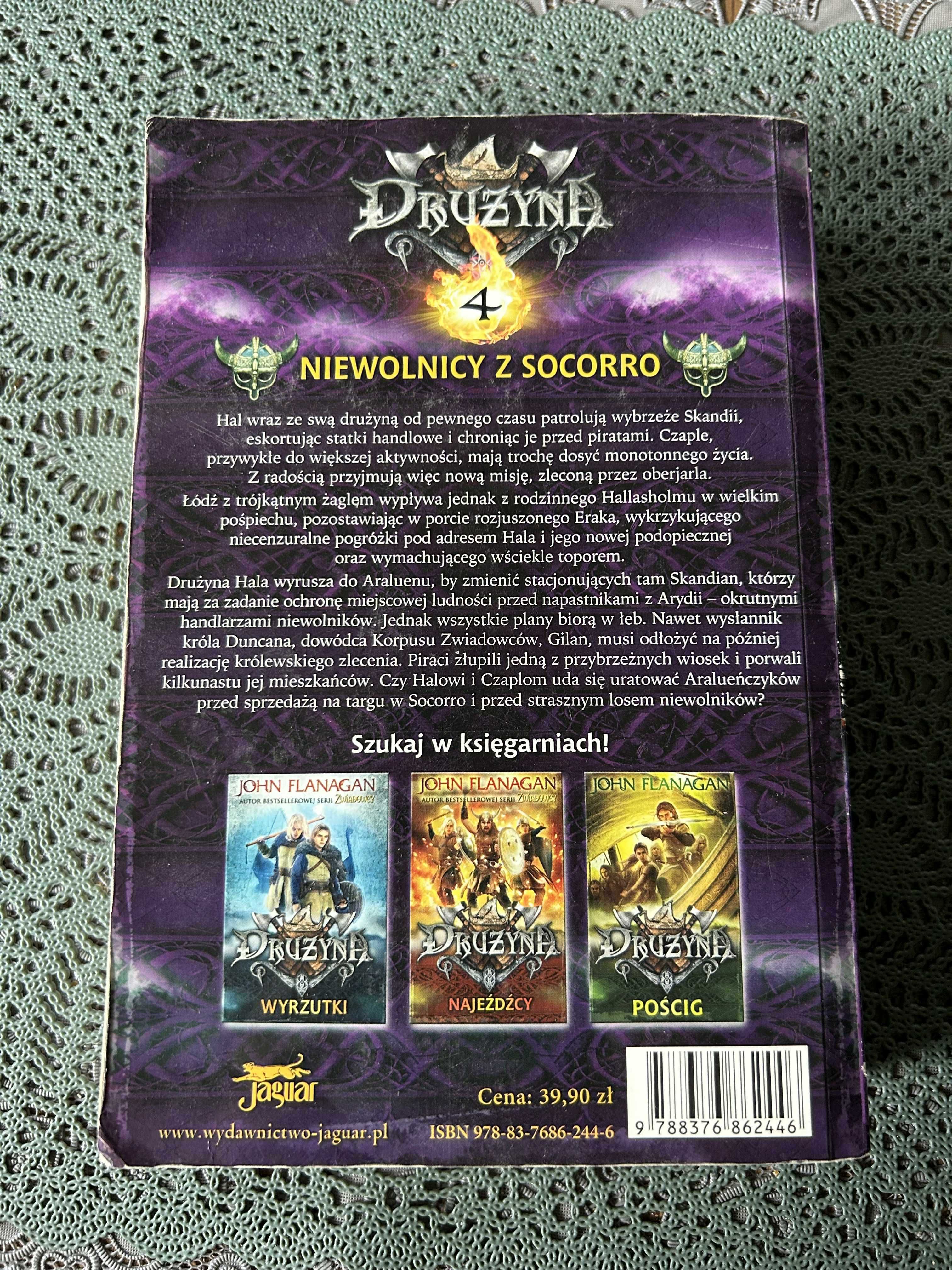 Drużyna 4 Niewolnicy z Socorro John Flanagan