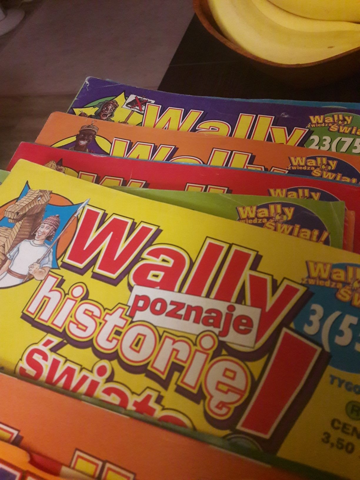 Gazetki edukacyjne Wallypoznaje świat cała seria