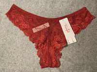 Majtki,Triumph Tempting Lace Brazylian String,42/XL,nowe