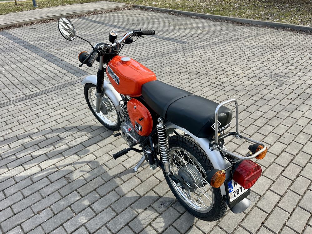 Simson S51  rok produkcji 1982 stan bardzo dobry