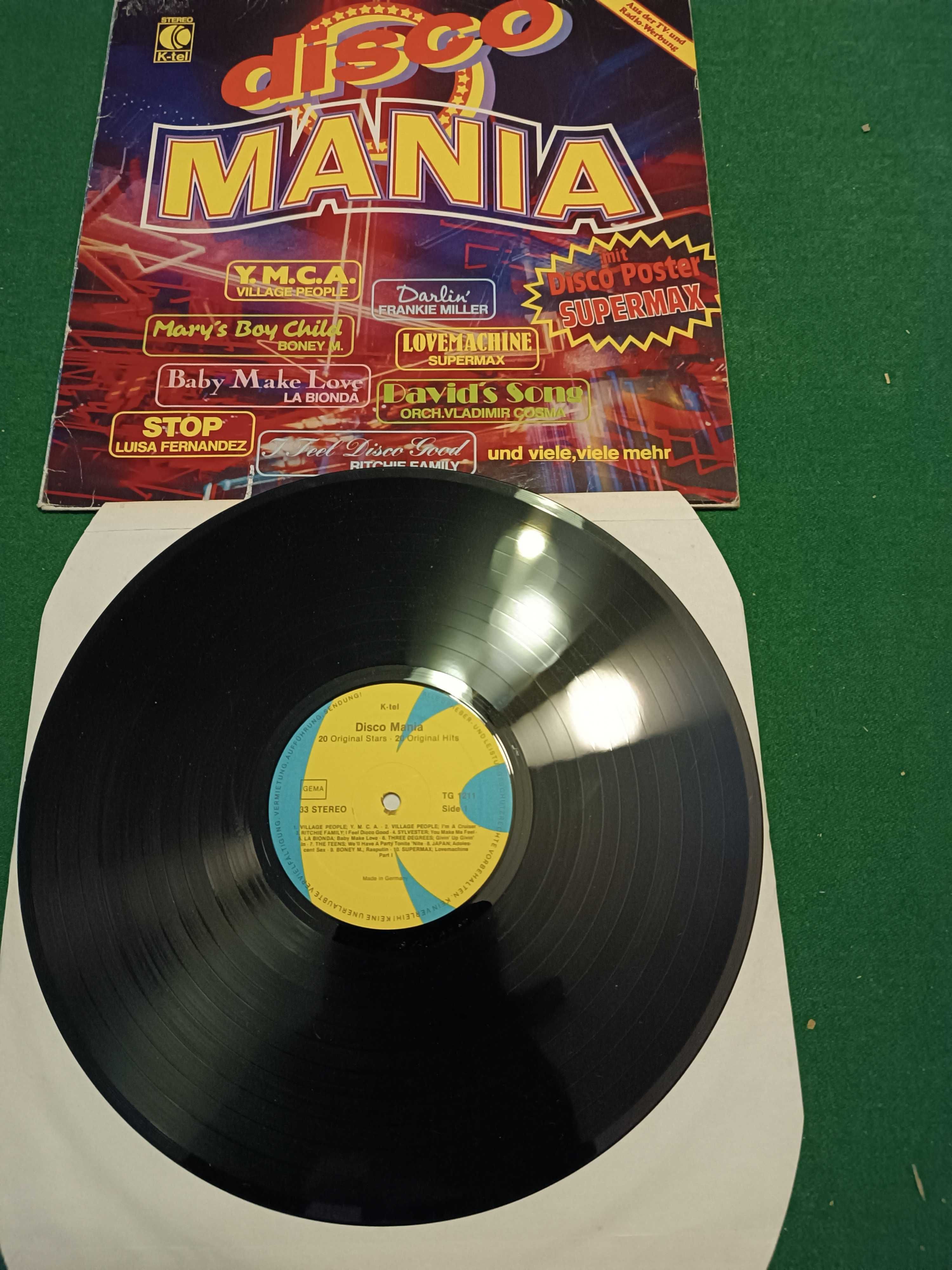 LP - Disco Mania (Electronic, Rock, Funk / Soul, Pop, Folk, World