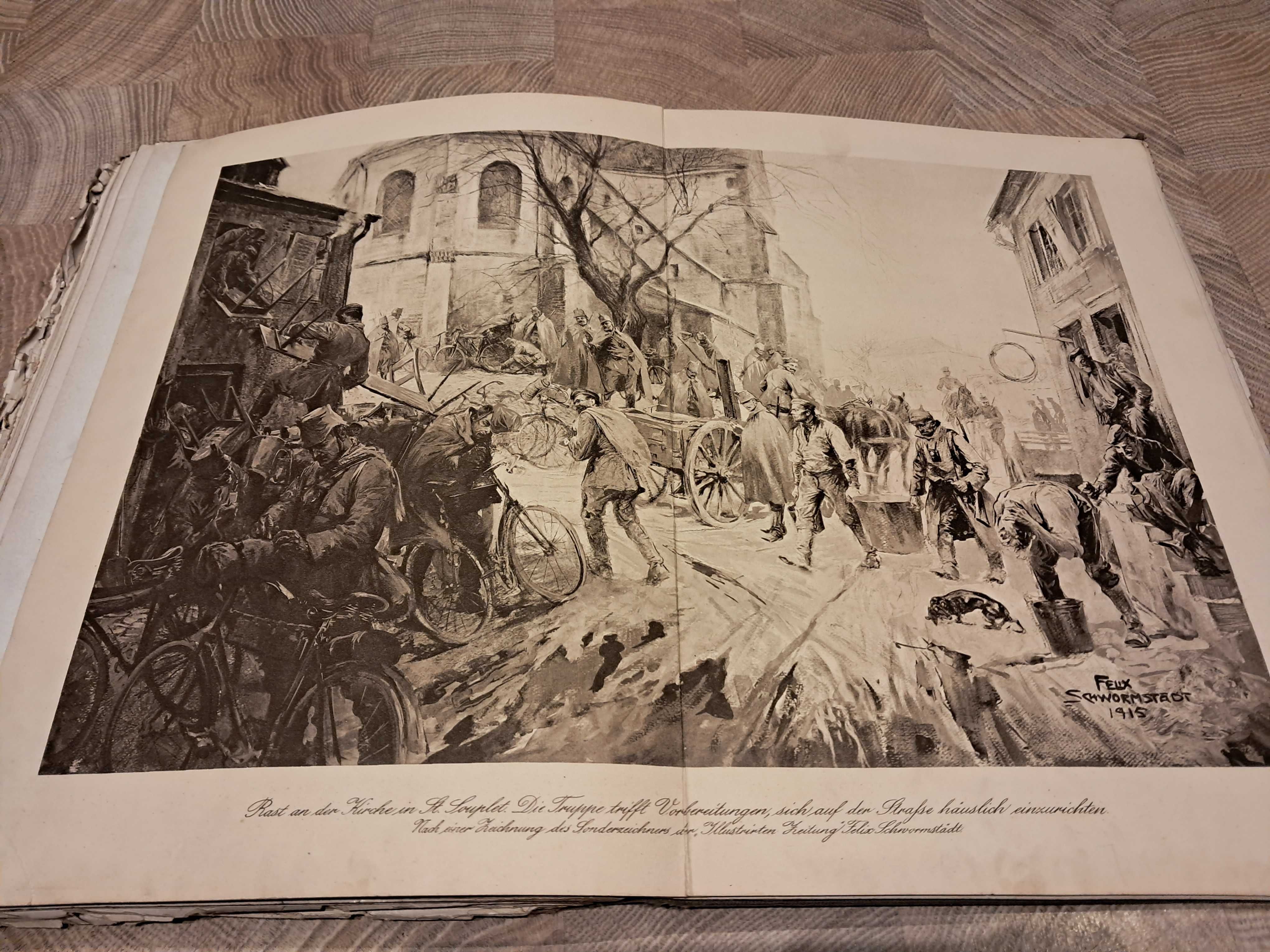 Illustrierte Weltkriegschronit 1914-15 kronika I Wojny Światowej