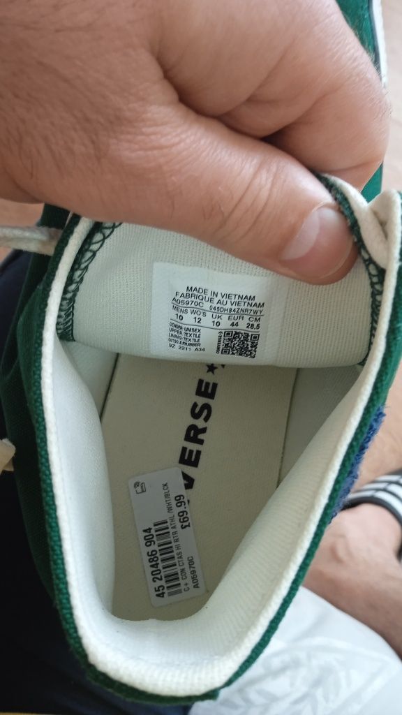 Кеди Converse All Star - 44 розмір. Оригінал