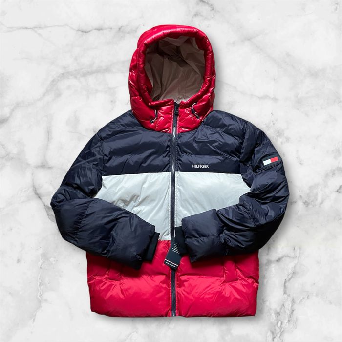 -55% M 46 48 XL 50 52 Tommy Hilfiger куртка пуховик парка зимняя м хл