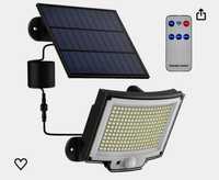 Luz led solar com sensor de movimento