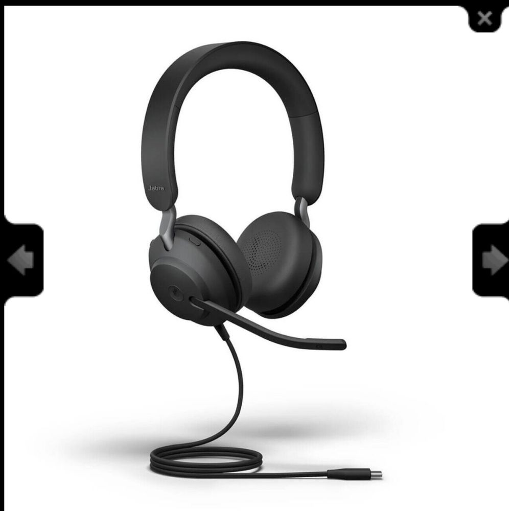 Наушники Jabra Evolve2 40 SE, USB-A, MS Stereo