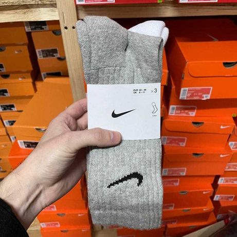 Носки Шкарпетки 3 пари Nike Everyday Jordan (S-M-L) Оригинал! -30%