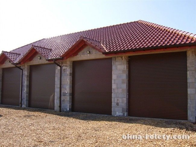 ALUPROF Brama rolowana ocieplana PA55 na wymiar z napędem Kielce