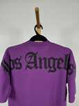 Los Angeles t-shirt fioletowa koszulka L