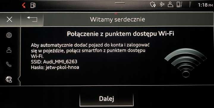 AUDI Q8 MH2P polskie menu lektor mapa radio USA na EU