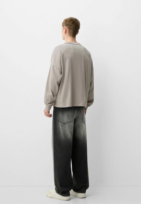 Широкі Джинси Bershka Super Baggy Jeans Оригінал Нові Широкие Джинсы