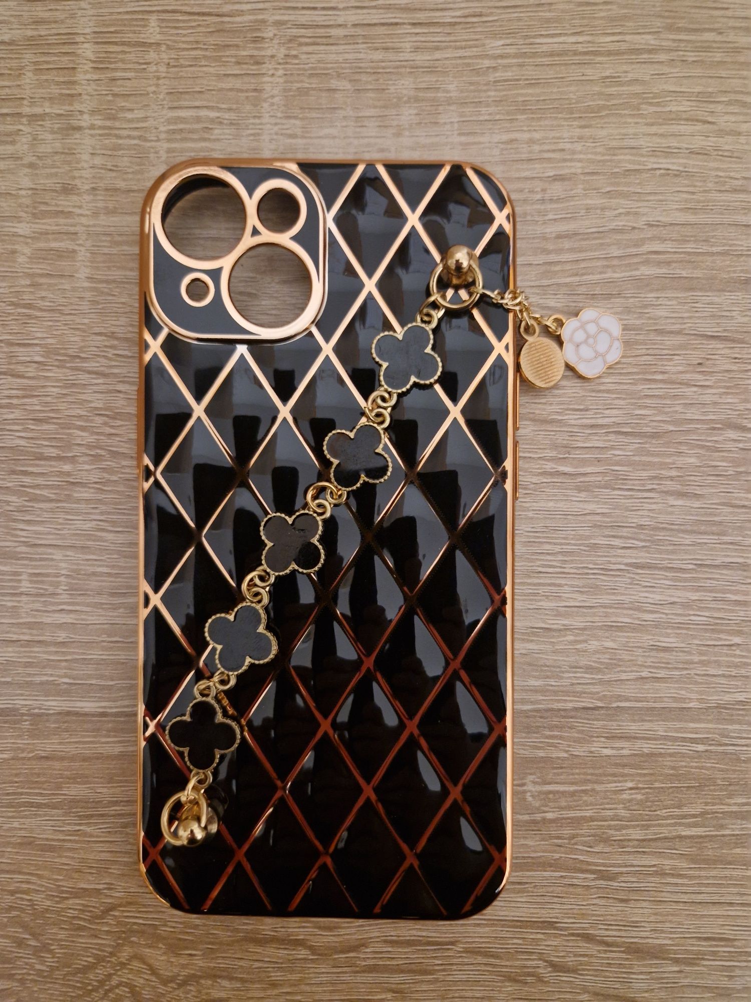 Etui Trend Case do Iphone 14 wzór 5 czarny