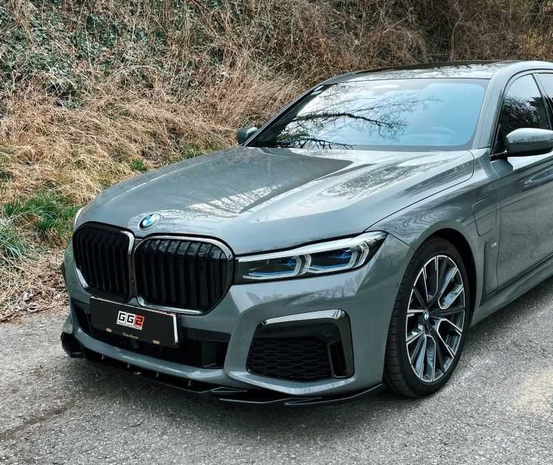 Передній спліттер BMW G11 G12 рест (2019+) тюнинг обвіс губа юбка