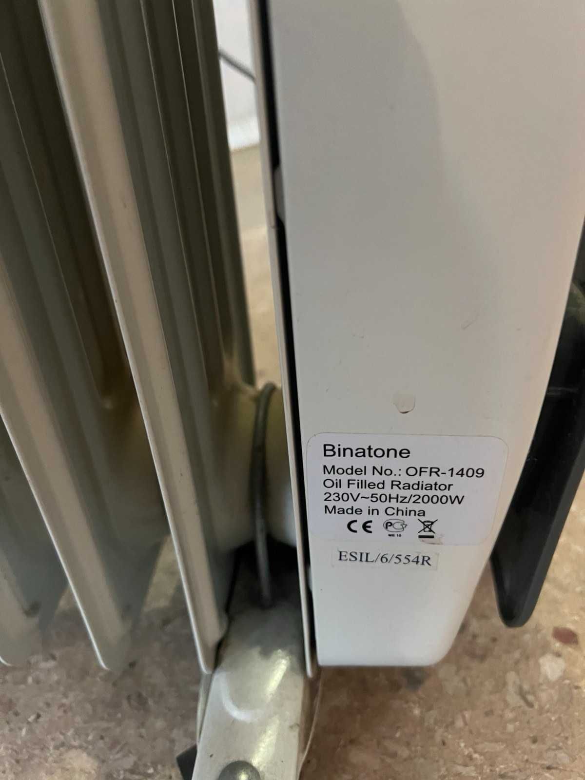 Обогреватель Binatone OFR-1409 б/у самовывоз
