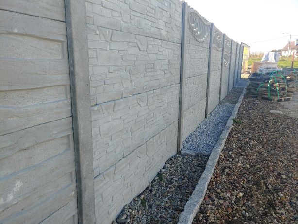 Ogrodzenie z płyt betonowych / Kar-Group Ełk