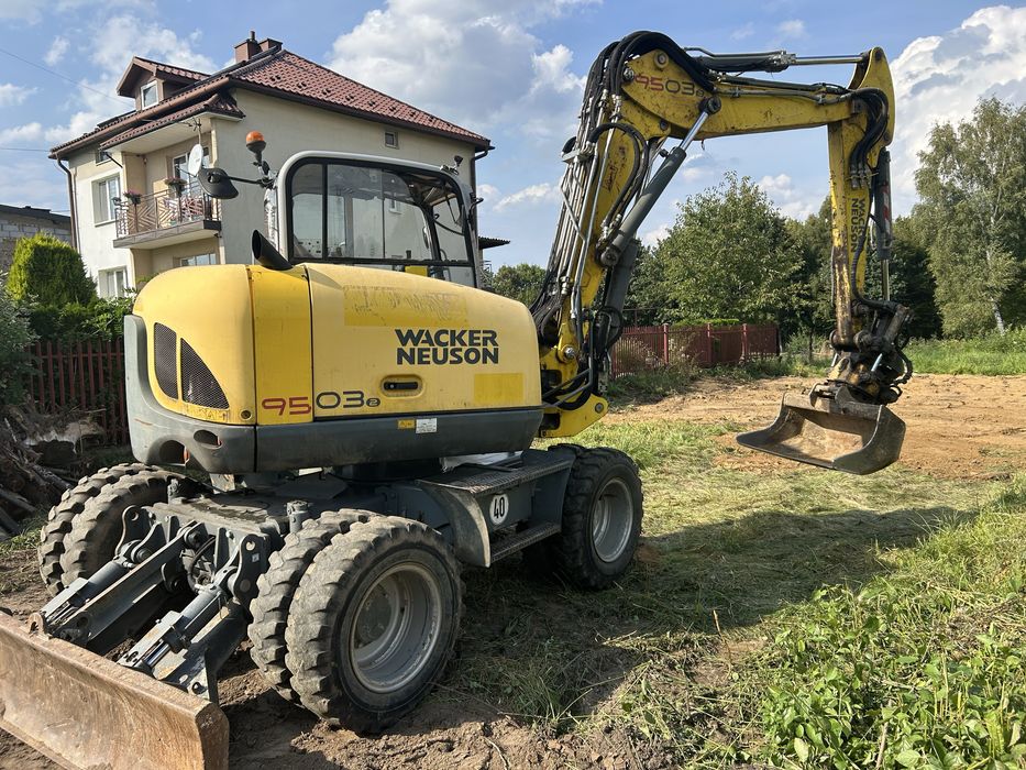 *wacker*neuson*terex*9503*rotator*rototilt*10,5t*koparka*obrotowa