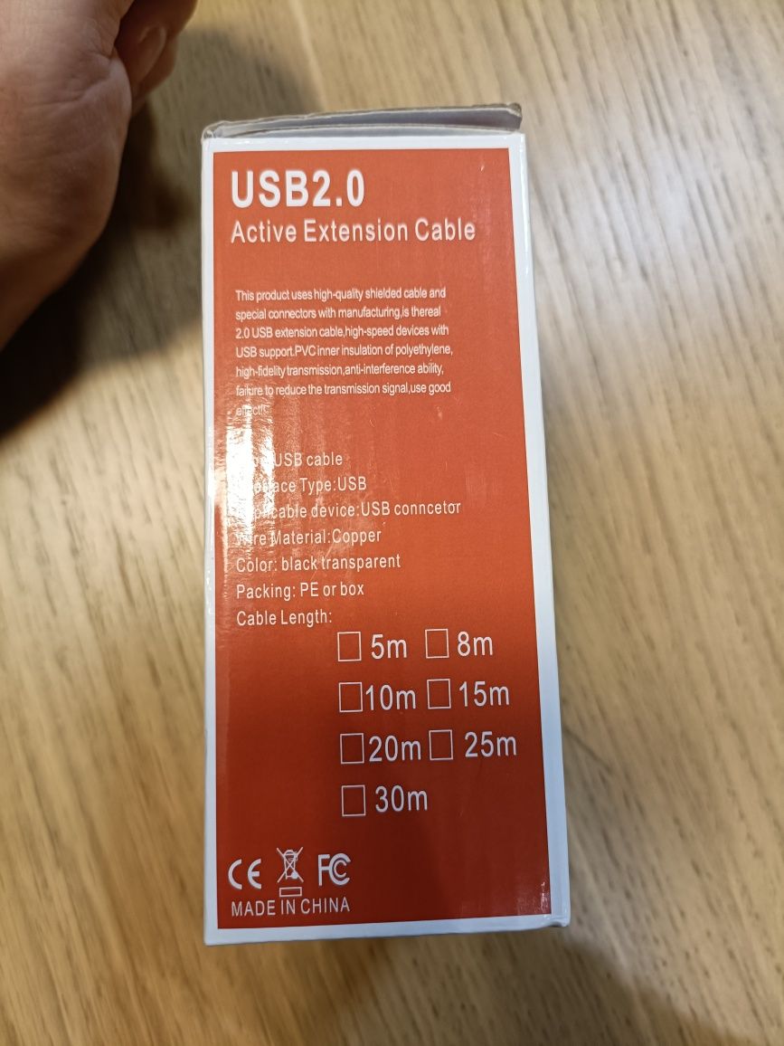 Kabel USB 5mb nowy