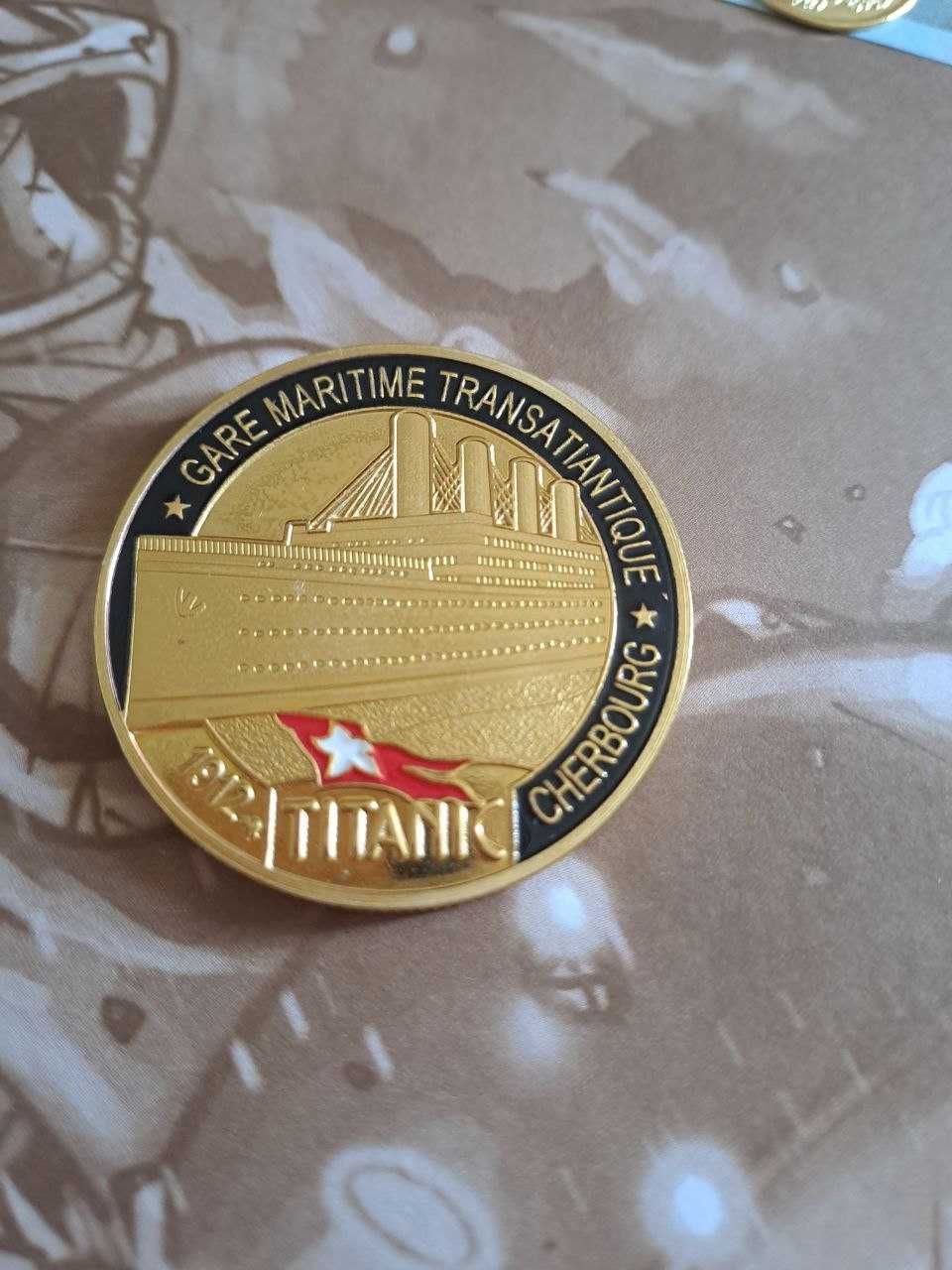 Набір з 3-х пам'ятних монет "Титанік" + подарунок