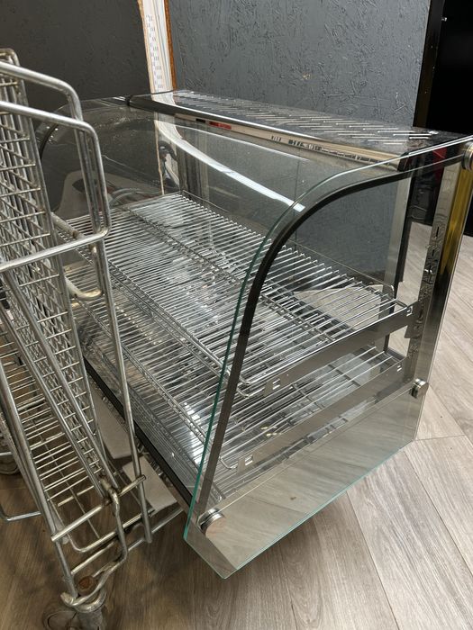 Vitrine aquecida (com ou sem vapor)