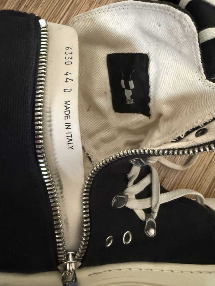 Rick owens hexagram ramones