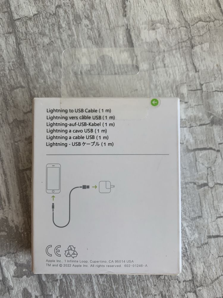 Кабель  Iphone  USB-C to Lightning 1m.