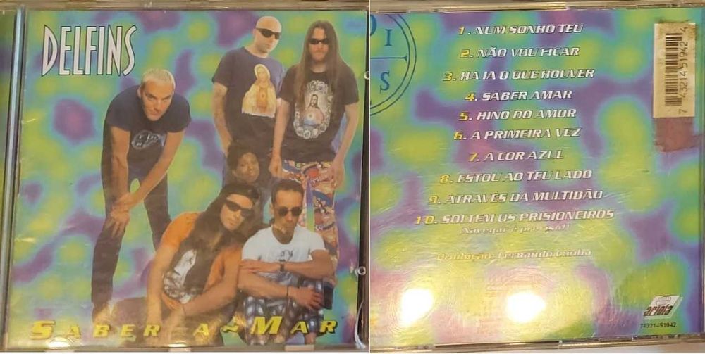 Lote 1 - 6 CDs Artistas Masculinos