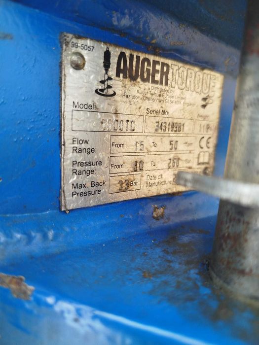 Wiertnica hydrauliczna Auger Torque 5500TC - sprawna, gotowa do pracy