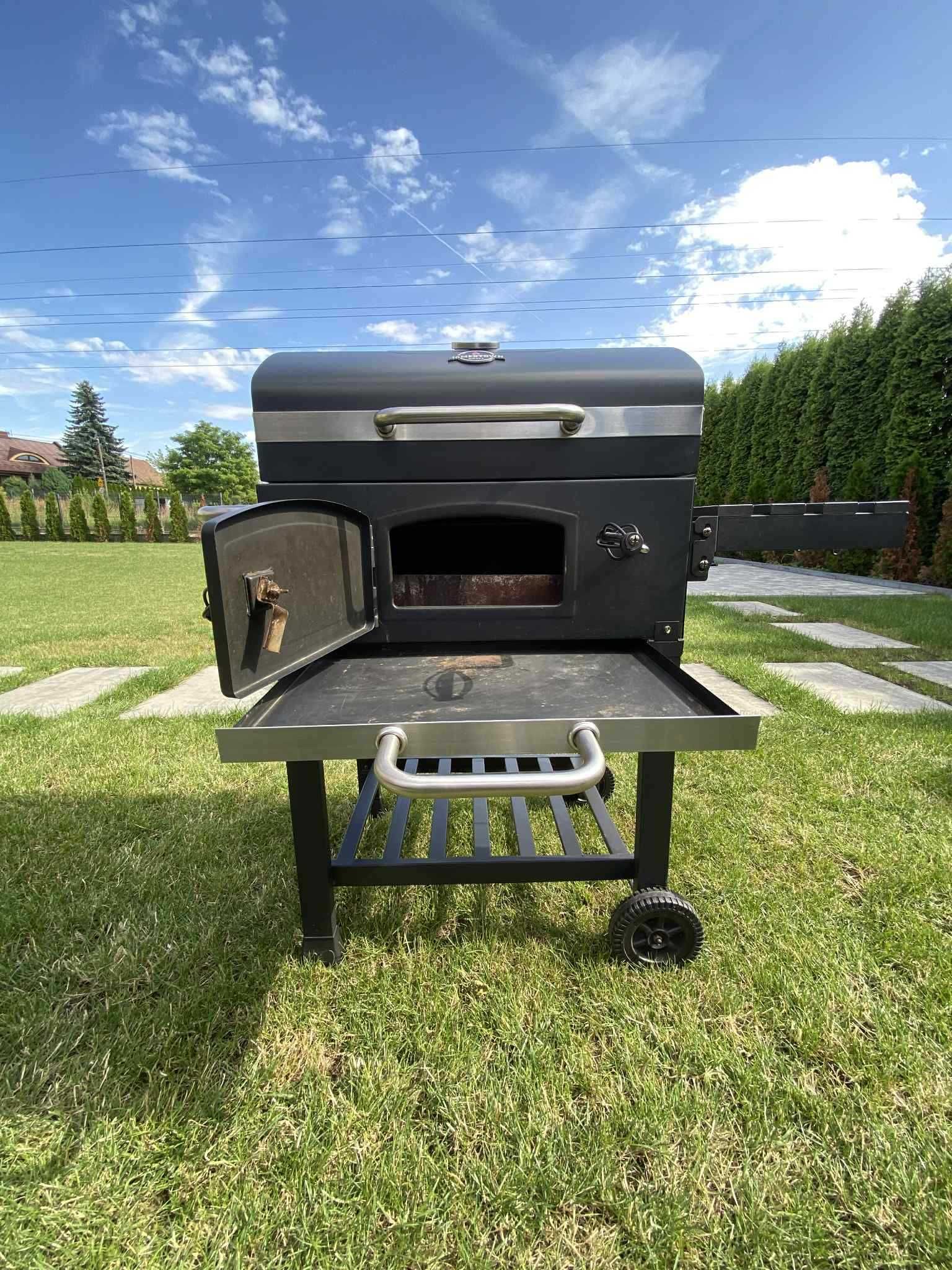Grill Węglowy JAXON firmy JAMESTONE + Pokrowiec na Grilla