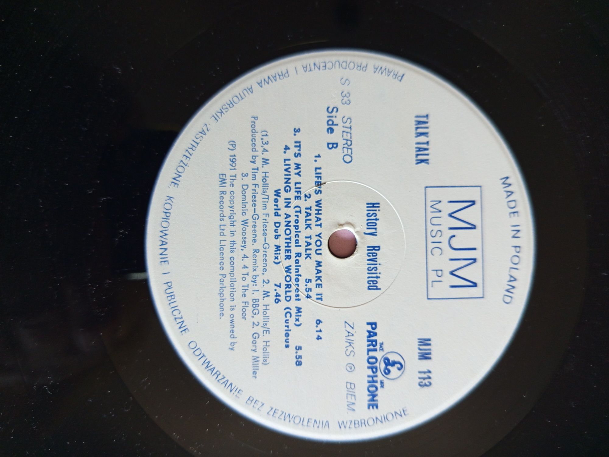 Talk Talk- history revisited. Ex.