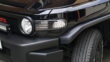 Поворотники передние диодные черные: Toyota FJ Cruiser 04-19