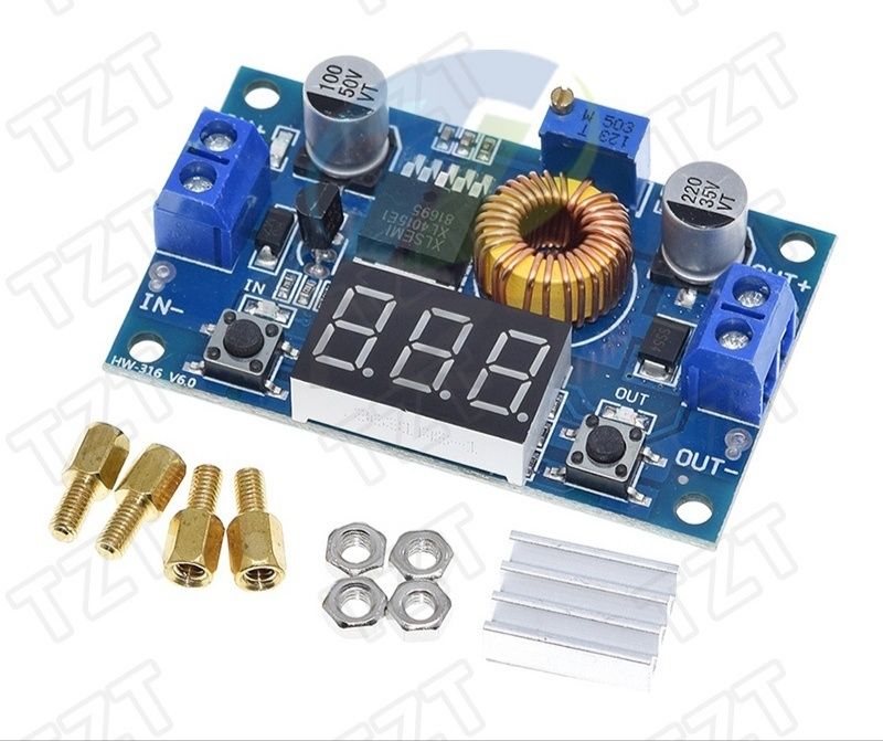Модуль Dc-Dc 30v_5A Lcd / 1.25-32в_5А електроніка