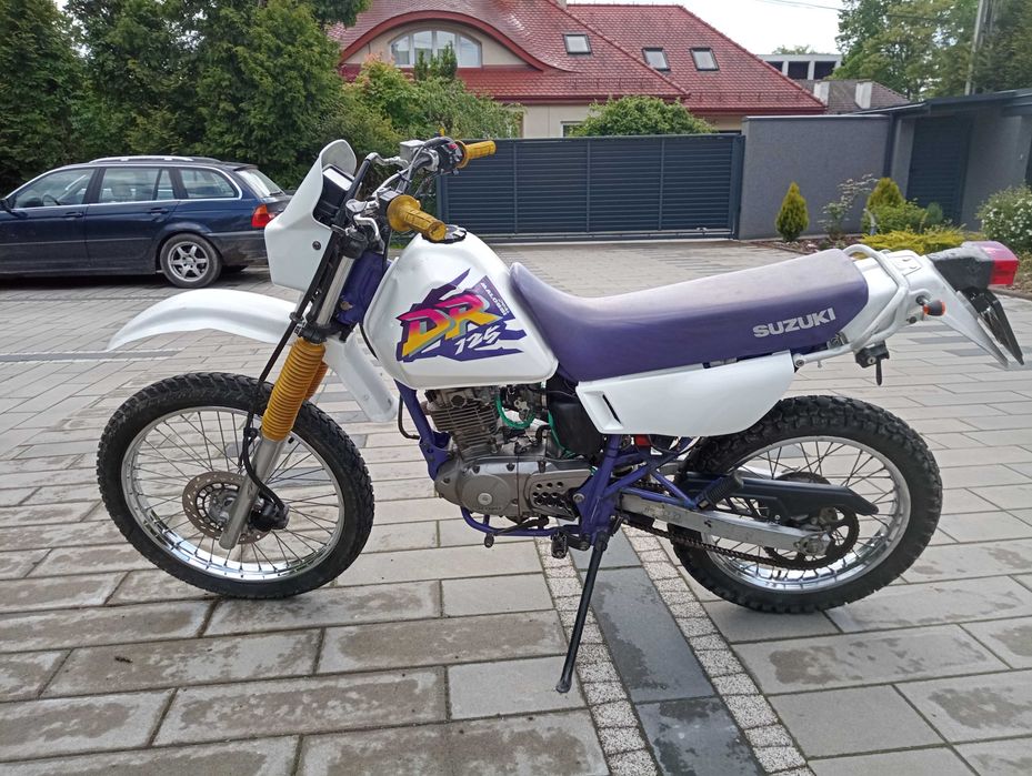 Suzuki Dr Dual Sport 125 kat.B DT Enduro XT  13200km przebiegu