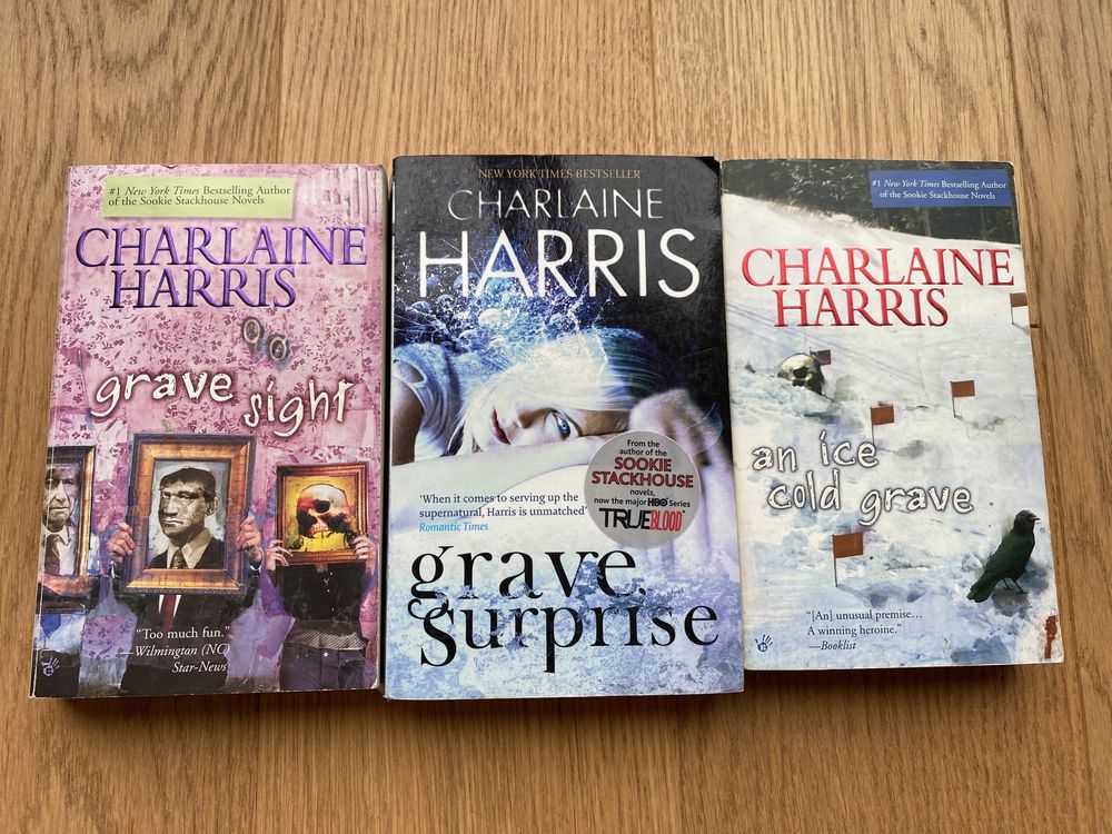 Charlaine Harris Grave Sight Gave Suprise An Ice Cold Grave po ang.