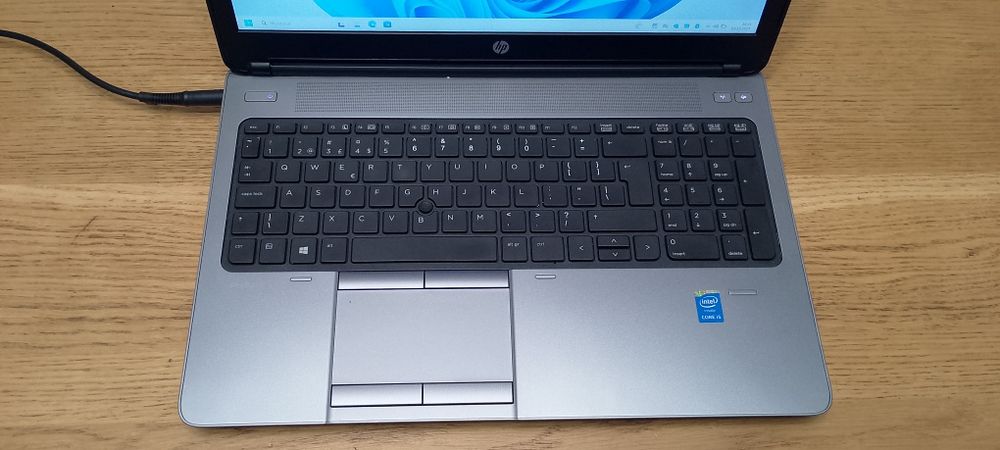 Laptop HP 650 G1 SSD i5 Win11 RS-232 gwarancja.