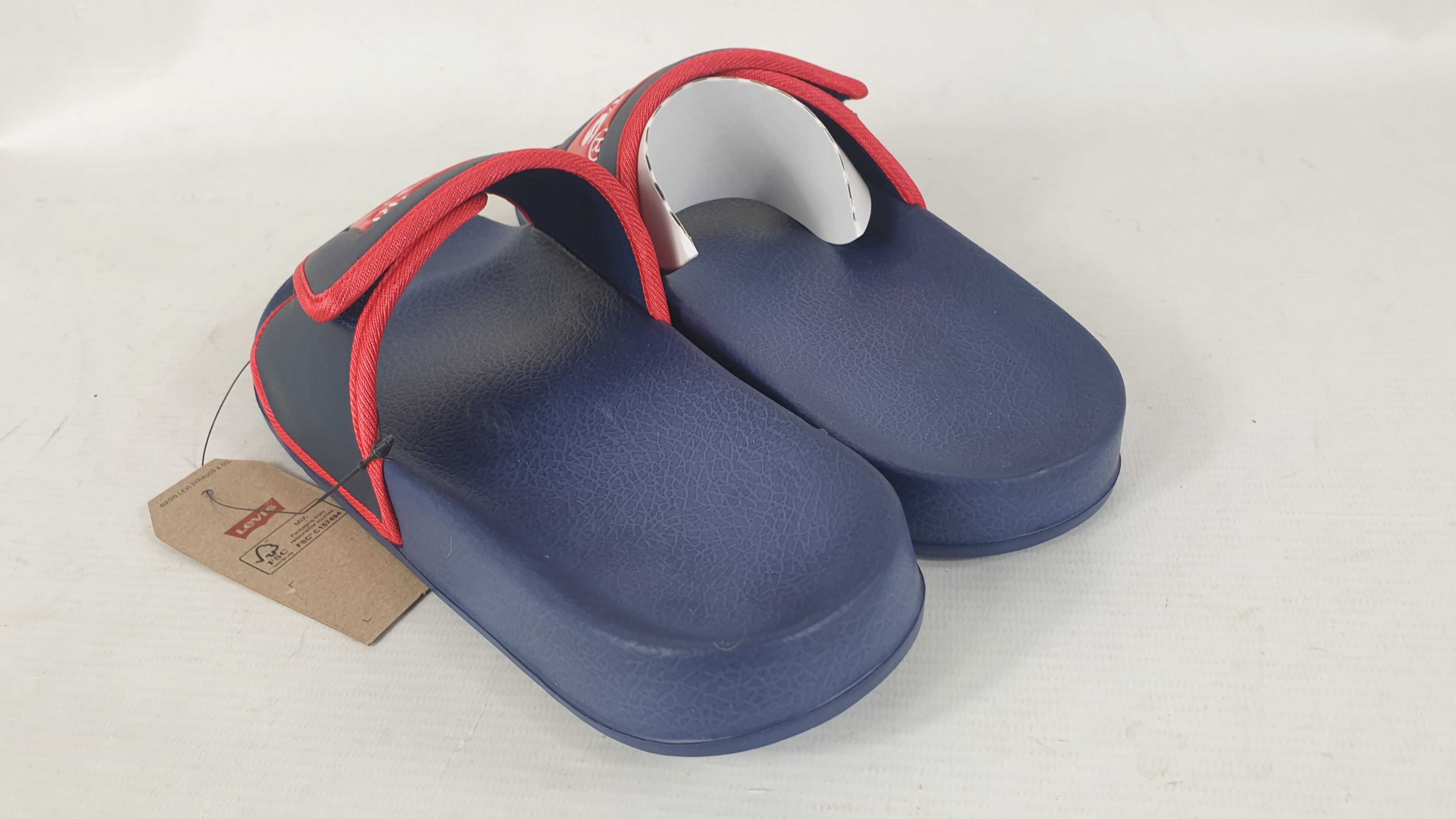 klapki levis basenowe gumowe ROZMIAR 37