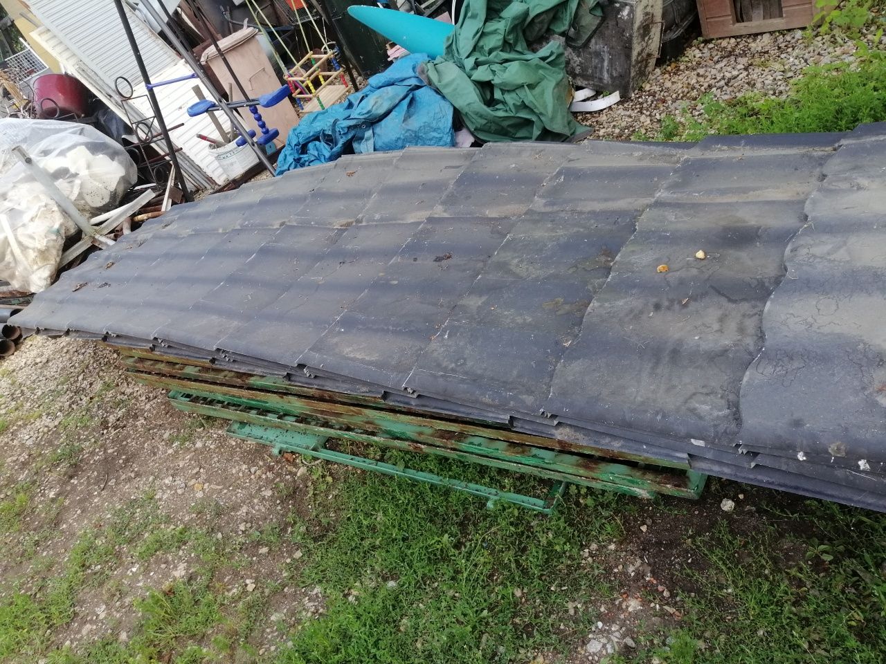 Blachodachowka uzywana  4metry ×120cm 5sztuk