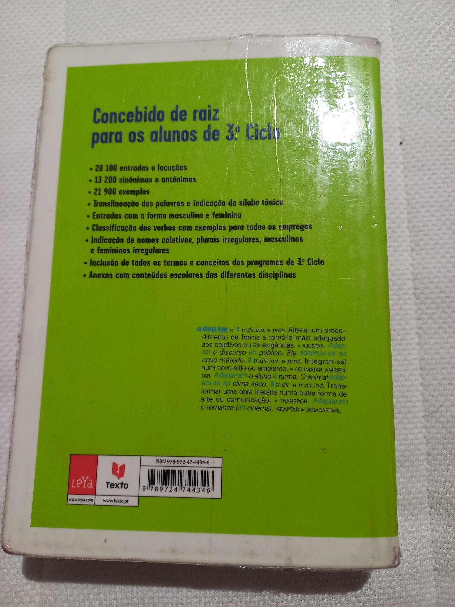 Dicionário escolar 3ciclo Português