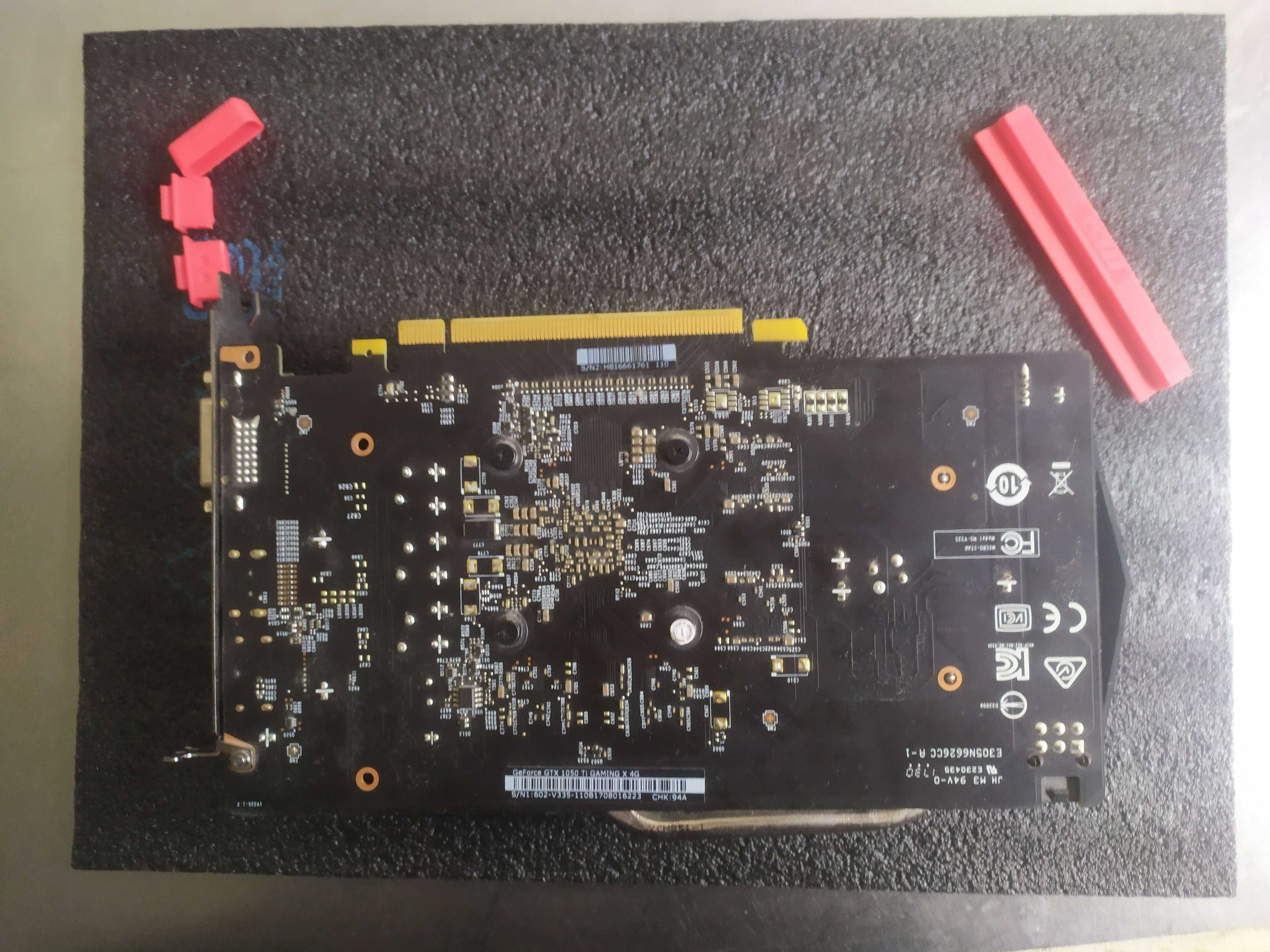 Видеокарта MSI GeForce 1050Ti Gaming X 4GB