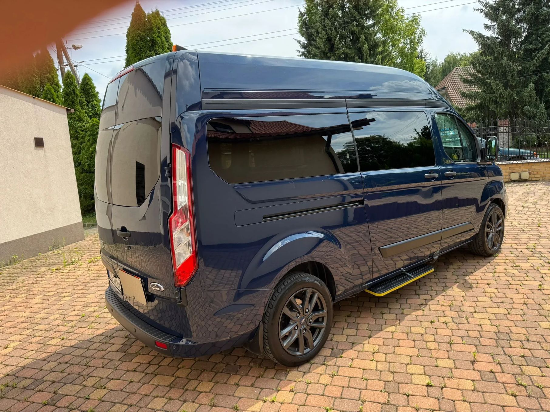 Ford Transit Custom Ford Transit Custom 2020r,9 osób, wysoki, 115 tys, km, Rampa, PFRON.